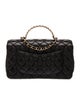Chanel 2024 Rectangular Mini Strass On Top Flap Bag