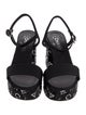 Chanel 2024 Interlocking CC Logo Slingback Sandals