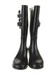 Chanel Interlocking CC Logo Rubber Rain Boots