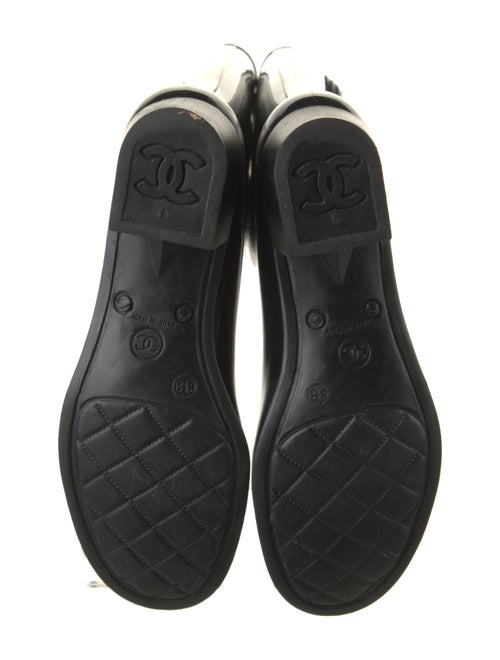 Chanel Interlocking CC Logo Rubber Rain Boots
