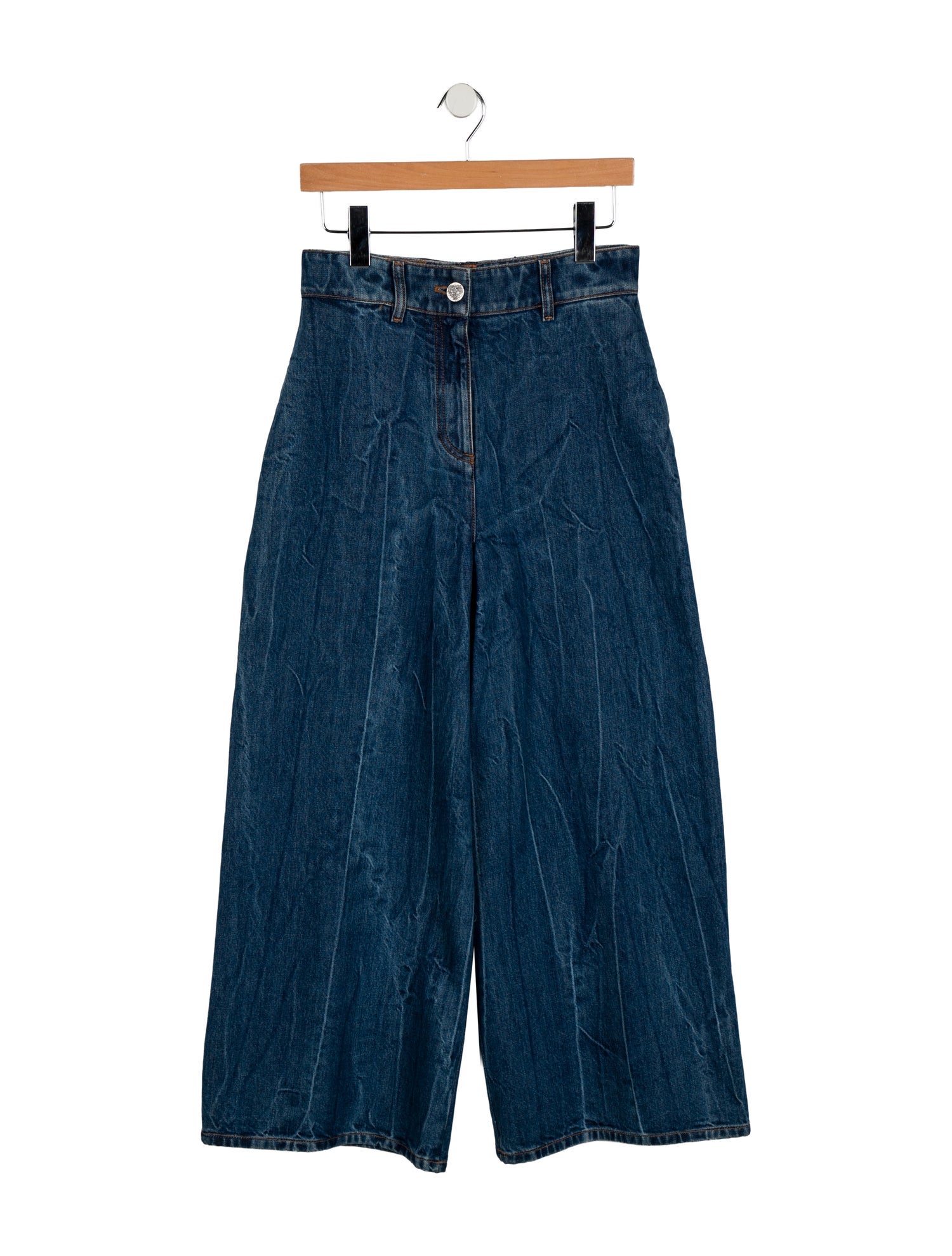 Chanel 2019 Wide Leg Jeans