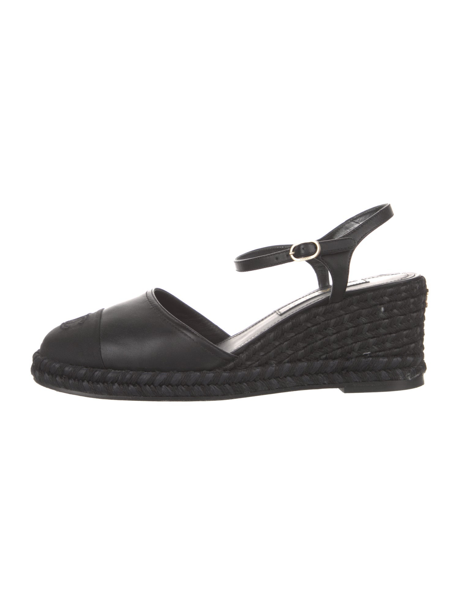 Chanel 2023 Interlocking CC Logo Espadrilles