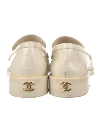 Chanel 2024 Interlocking CC Logo Loafers