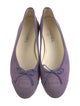 Chanel Interlocking CC Logo Canvas Ballet Flats