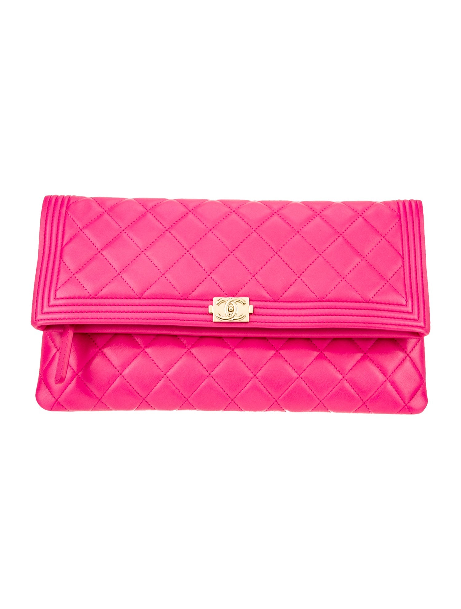 Chanel Boy Foldover Clutch