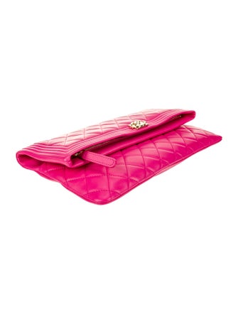 Chanel Boy Foldover Clutch