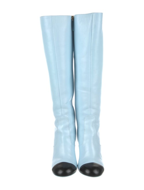 Chanel 2024 Interlocking CC Logo Boots