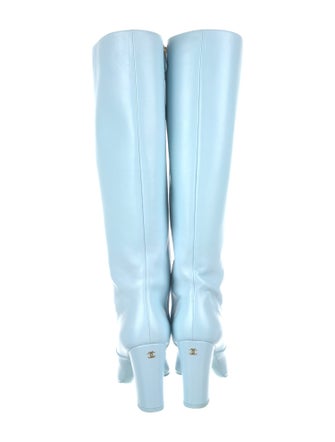 Chanel 2024 Interlocking CC Logo Boots