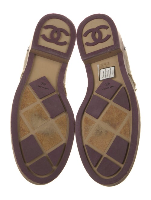 Chanel Interlocking CC Logo Canvas Oxfords