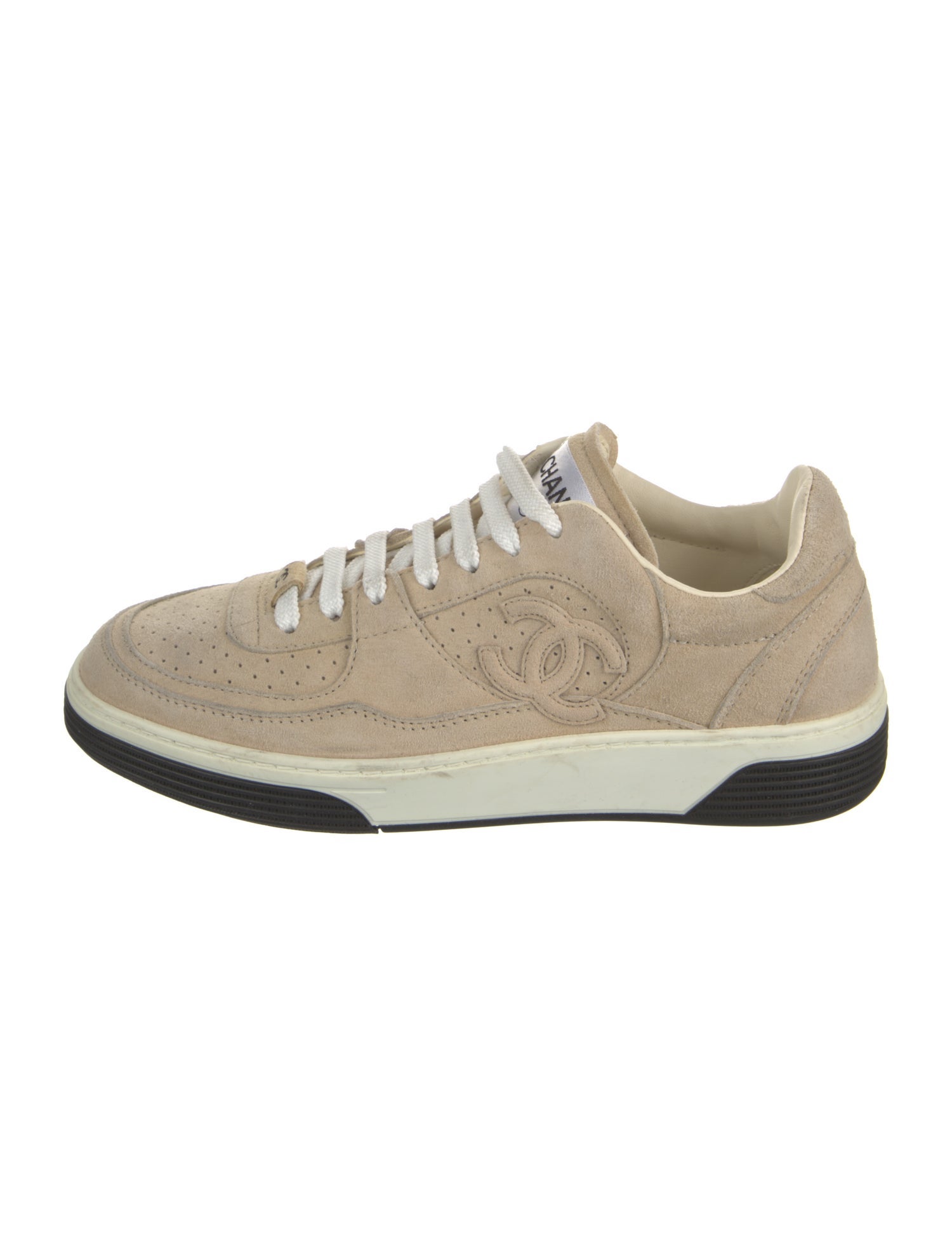 Chanel 2023 Interlocking CC Logo Sneakers