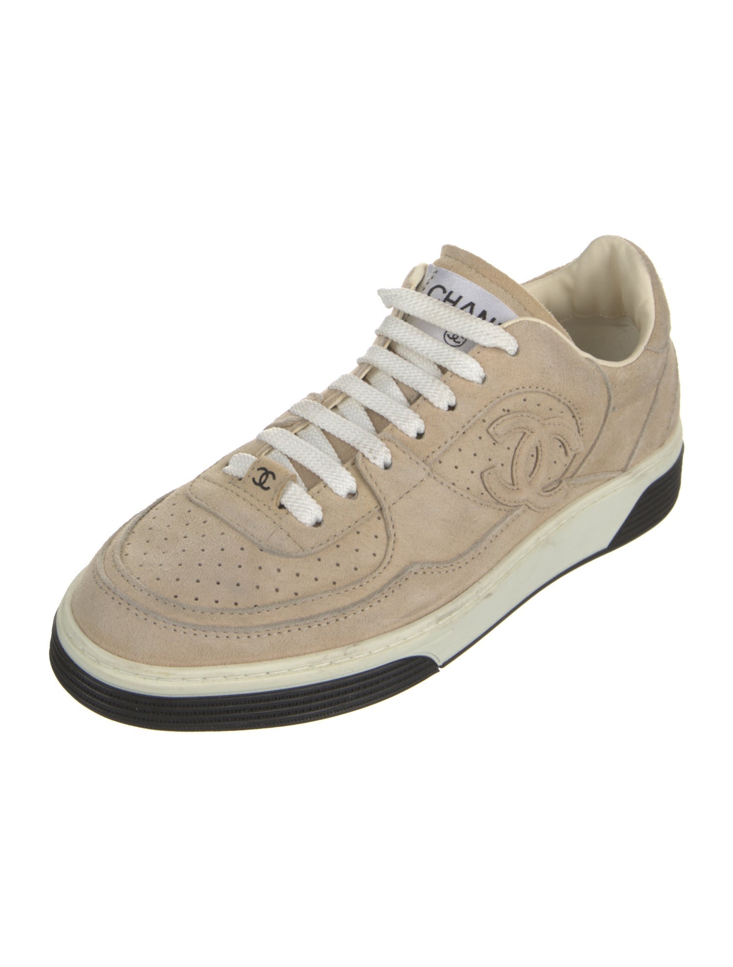 Chanel 2023 Interlocking CC Logo Sneakers