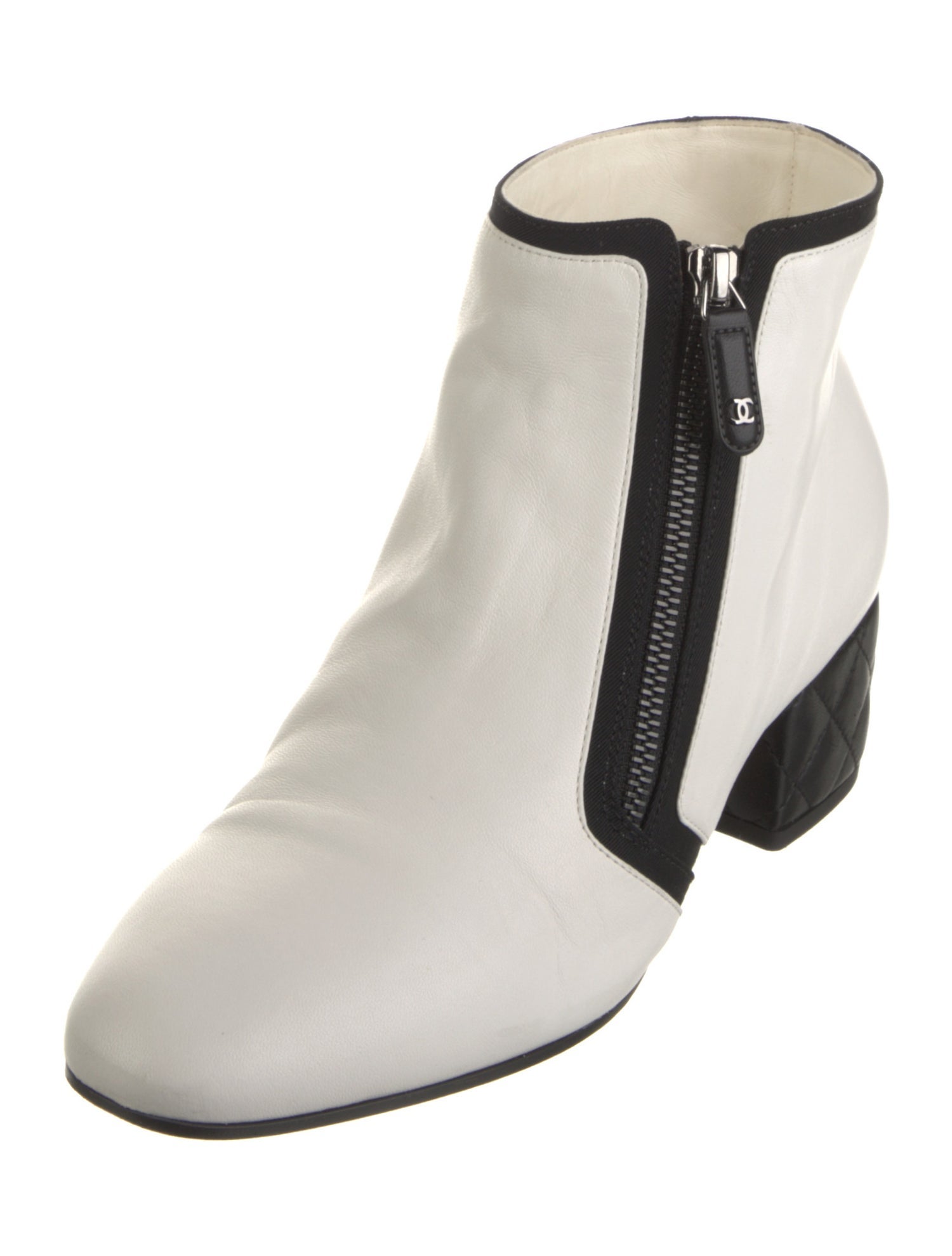 Chanel 2018 Interlocking CC Logo Boots