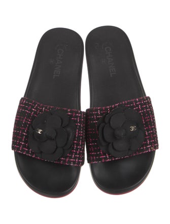 Chanel 2017 Interlocking CC Logo Slides