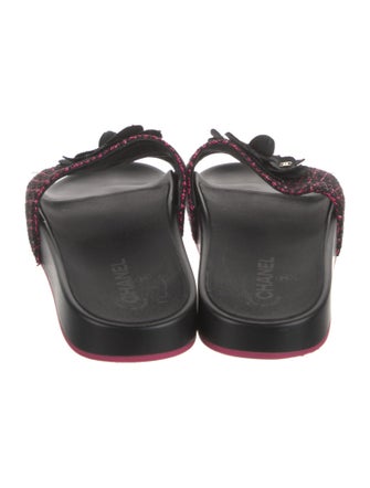 Chanel 2017 Interlocking CC Logo Slides