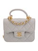 Chanel Top Handle Flap Coin Purse w/ Chain