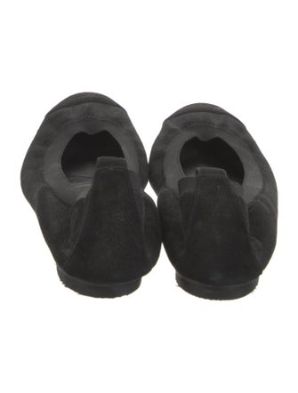 Chanel Interlocking CC Logo Leather Flats