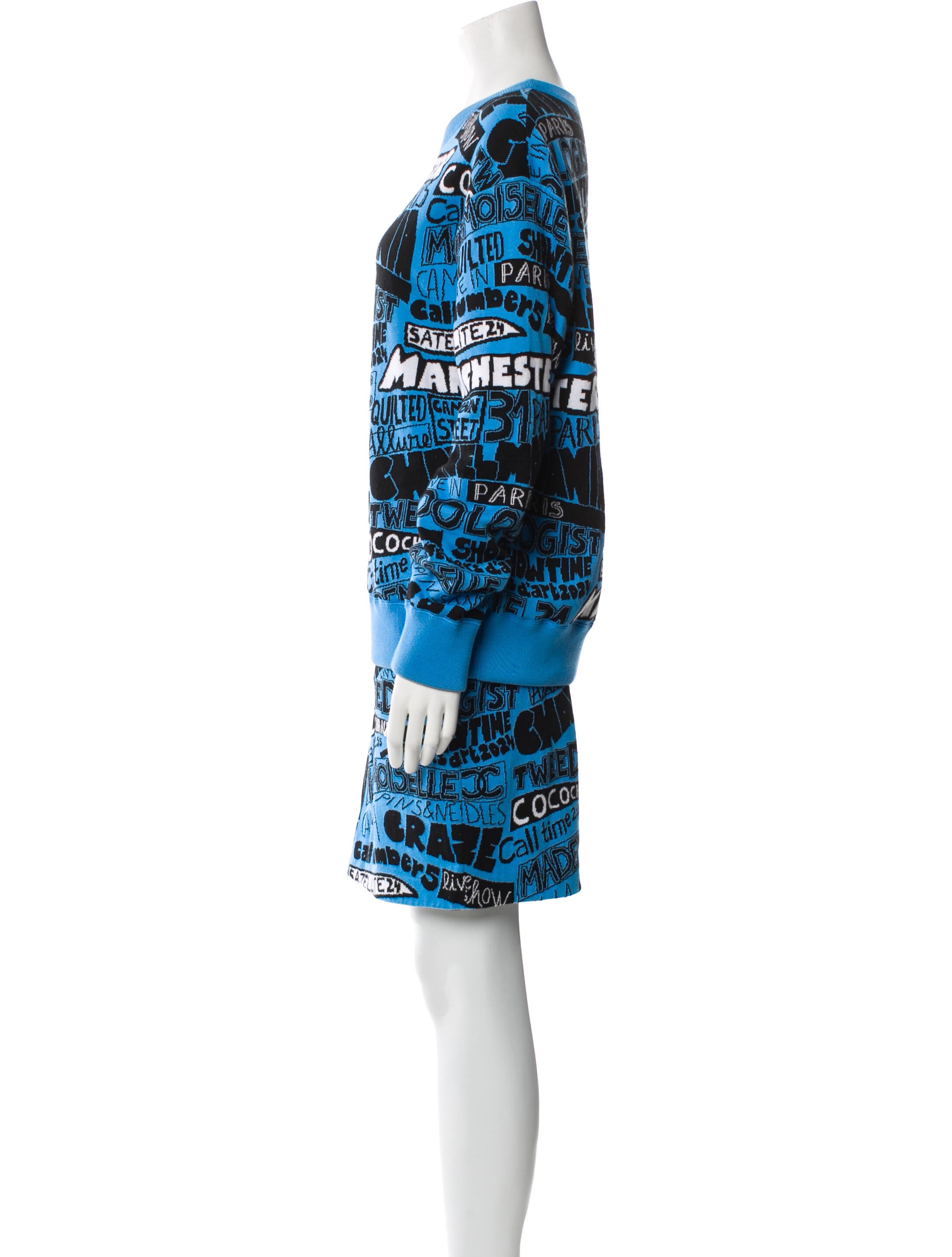 Chanel 2024 'Paris-Manchester' Skirt Set
