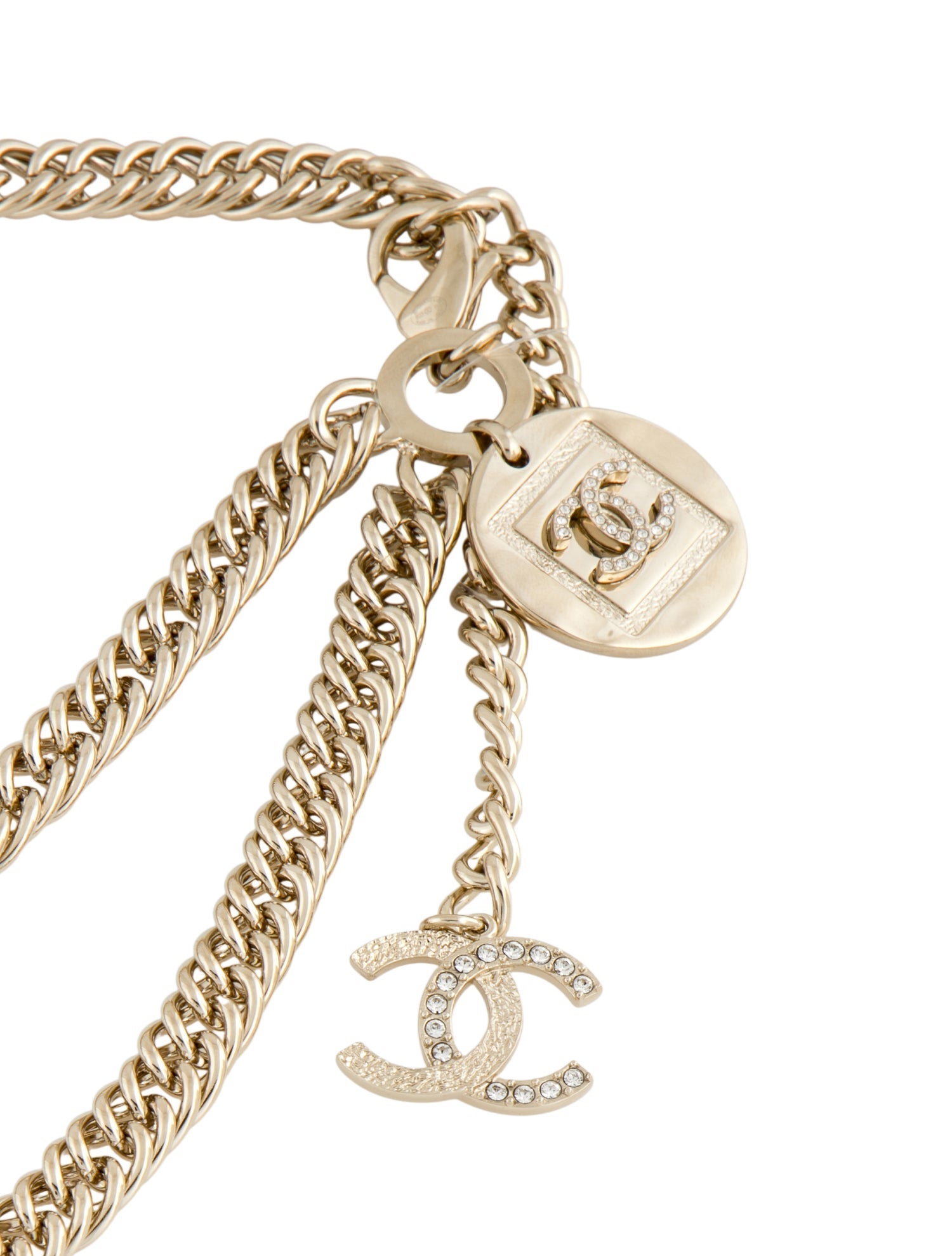 Chanel 2023 Interlocking CC Logo Waist Belt