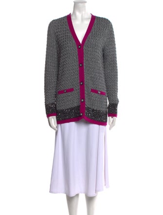 Chanel 2021 Striped Sweater