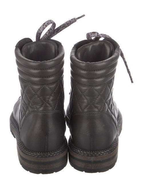 Chanel 2018 Interlocking CC Logo Combat Boots