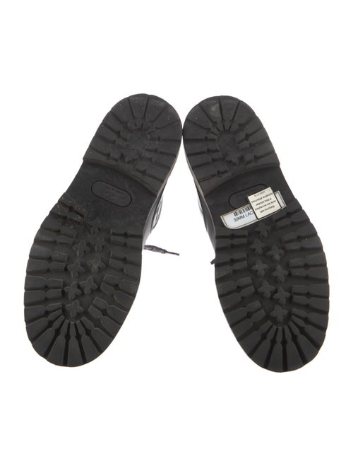 Chanel 2018 Interlocking CC Logo Combat Boots