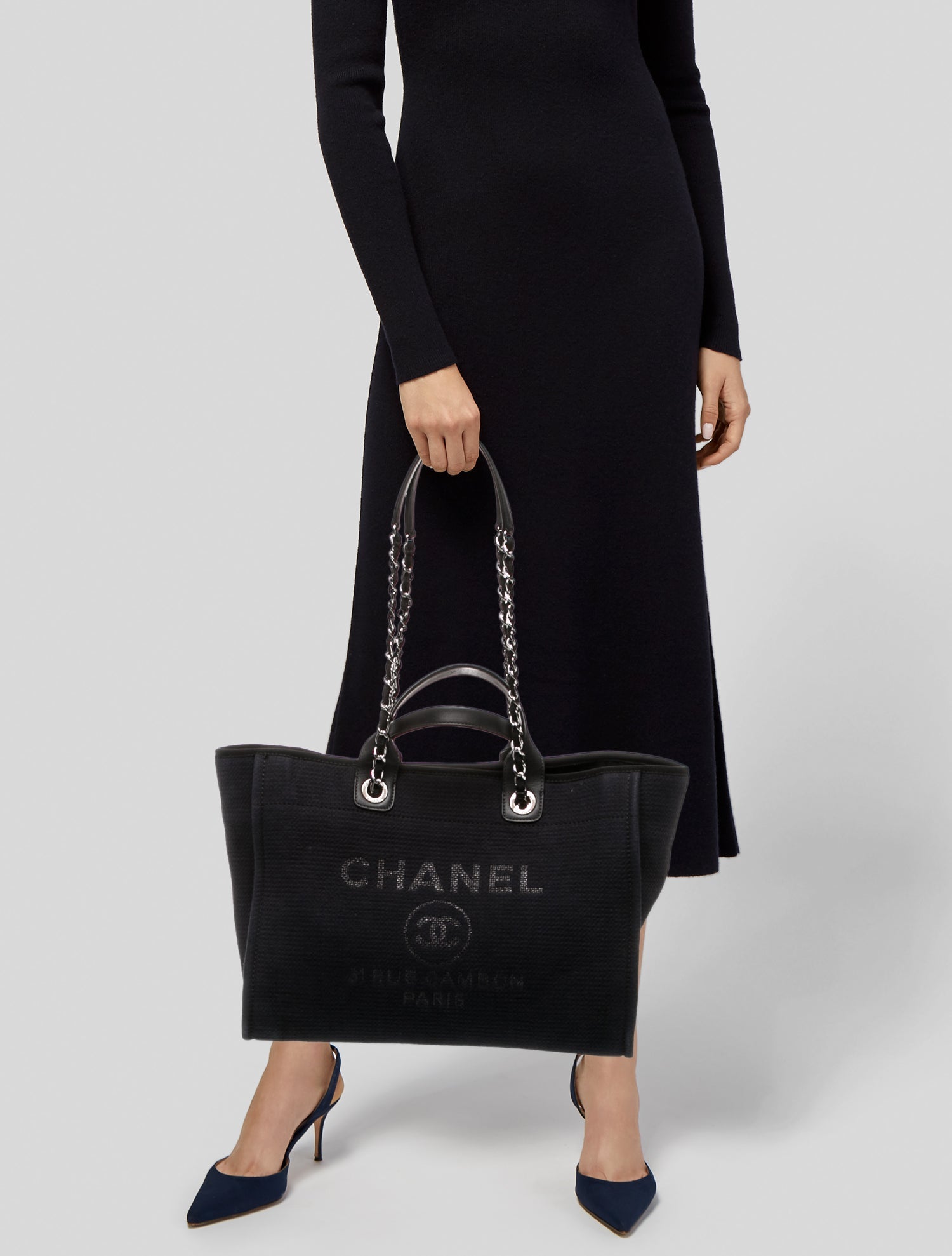 Chanel Medium Deauville Tote