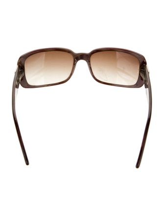 Chanel Interlocking CC Logo Square Sunglasses