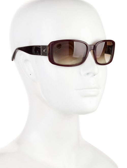 Chanel Interlocking CC Logo Square Sunglasses