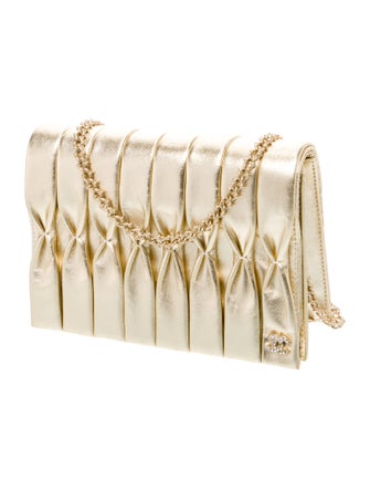 Chanel Ruched Evening Bag
