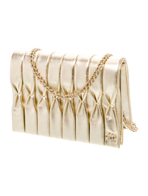 Chanel Ruched Evening Bag