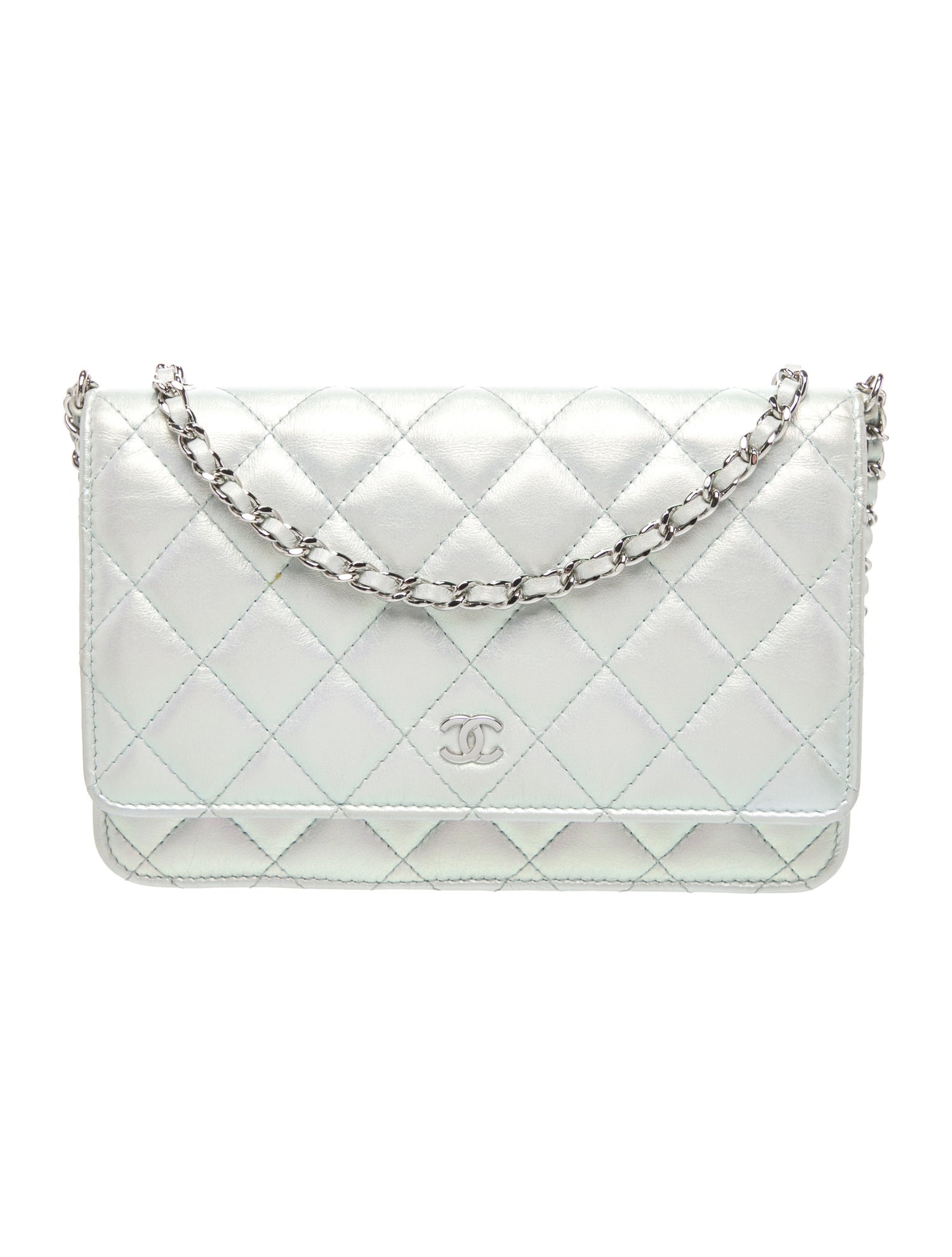 Chanel Classic Iridescent Wallet On Chain
