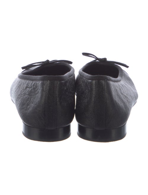 Chanel Interlocking CC Logo Bow Accents Flats