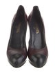 Chanel Interlocking CC Logo Leather Pumps