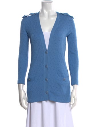 Chanel 2016 V-Neck Sweater