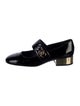 Chanel Interlocking CC Logo Patent Leather Mary Jane Flats