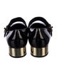 Chanel Interlocking CC Logo Patent Leather Mary Jane Flats