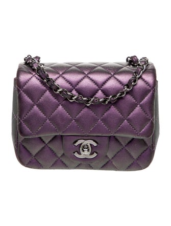 Chanel Iridescent Classic Mini Square Flap Bag