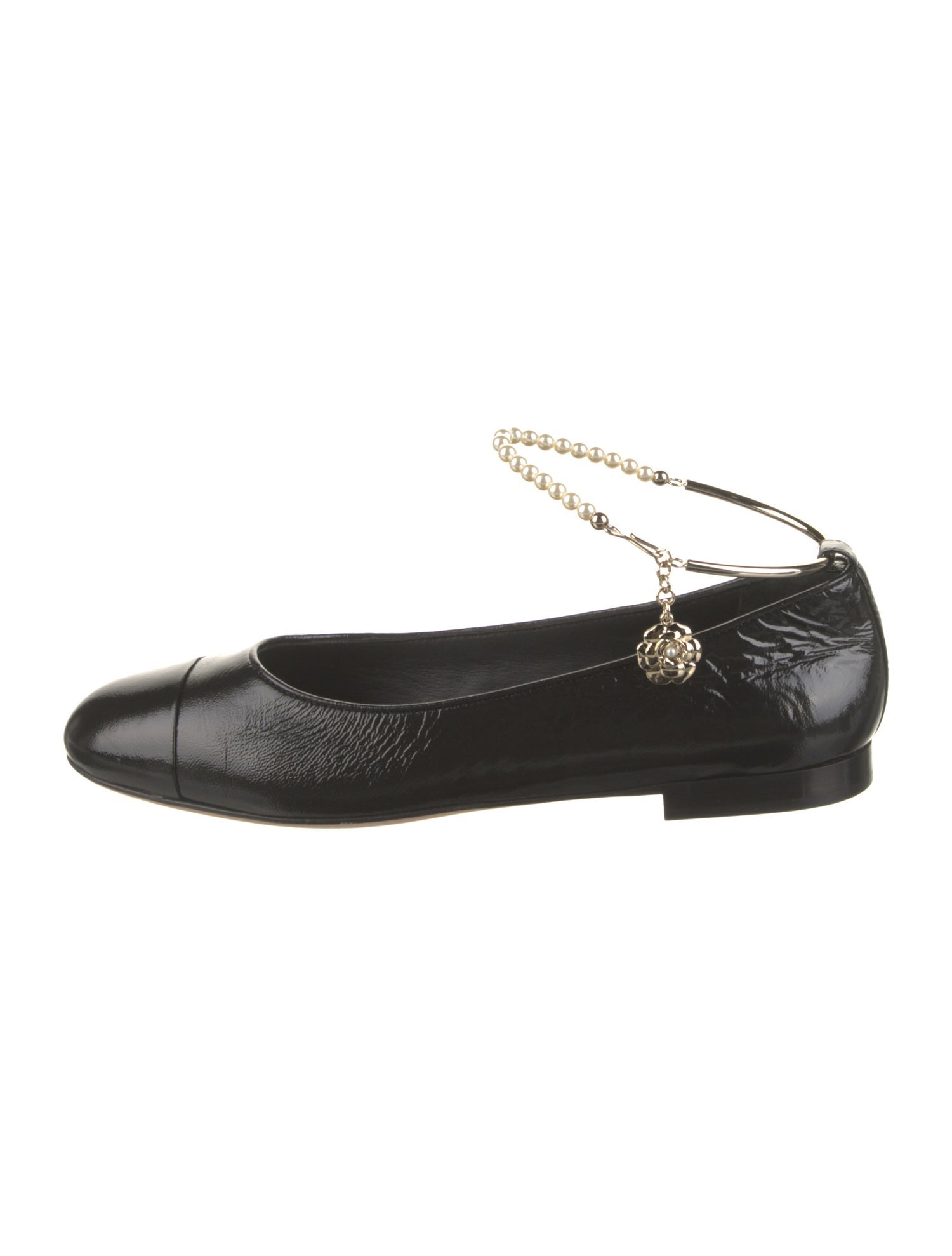 Chanel 2023 Interlocking CC Logo Ballet Flats