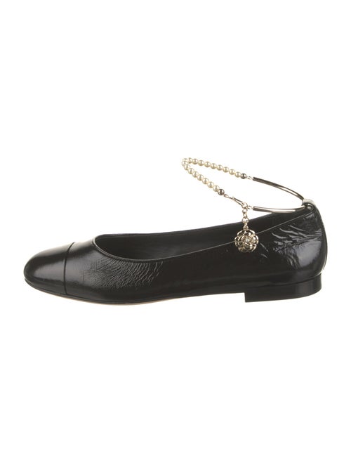 Chanel 2023 Interlocking CC Logo Ballet Flats