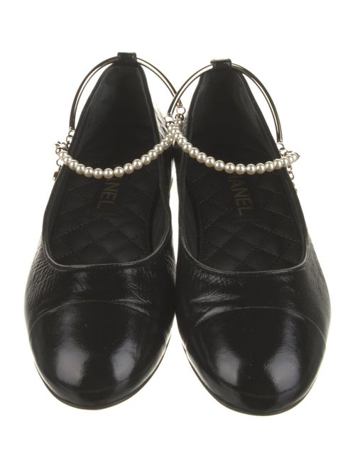 Chanel 2023 Interlocking CC Logo Ballet Flats