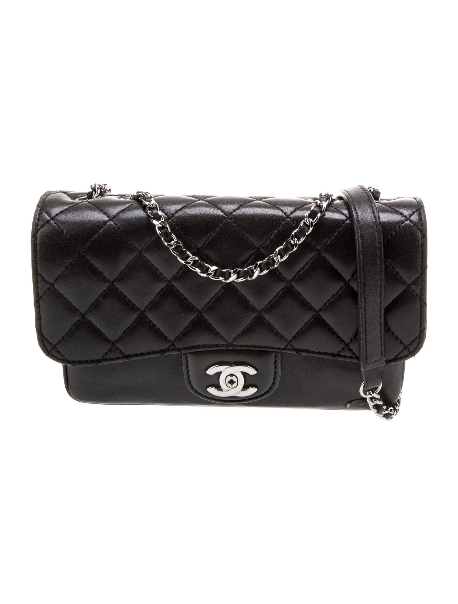 Chanel Small Clams Flap Bag