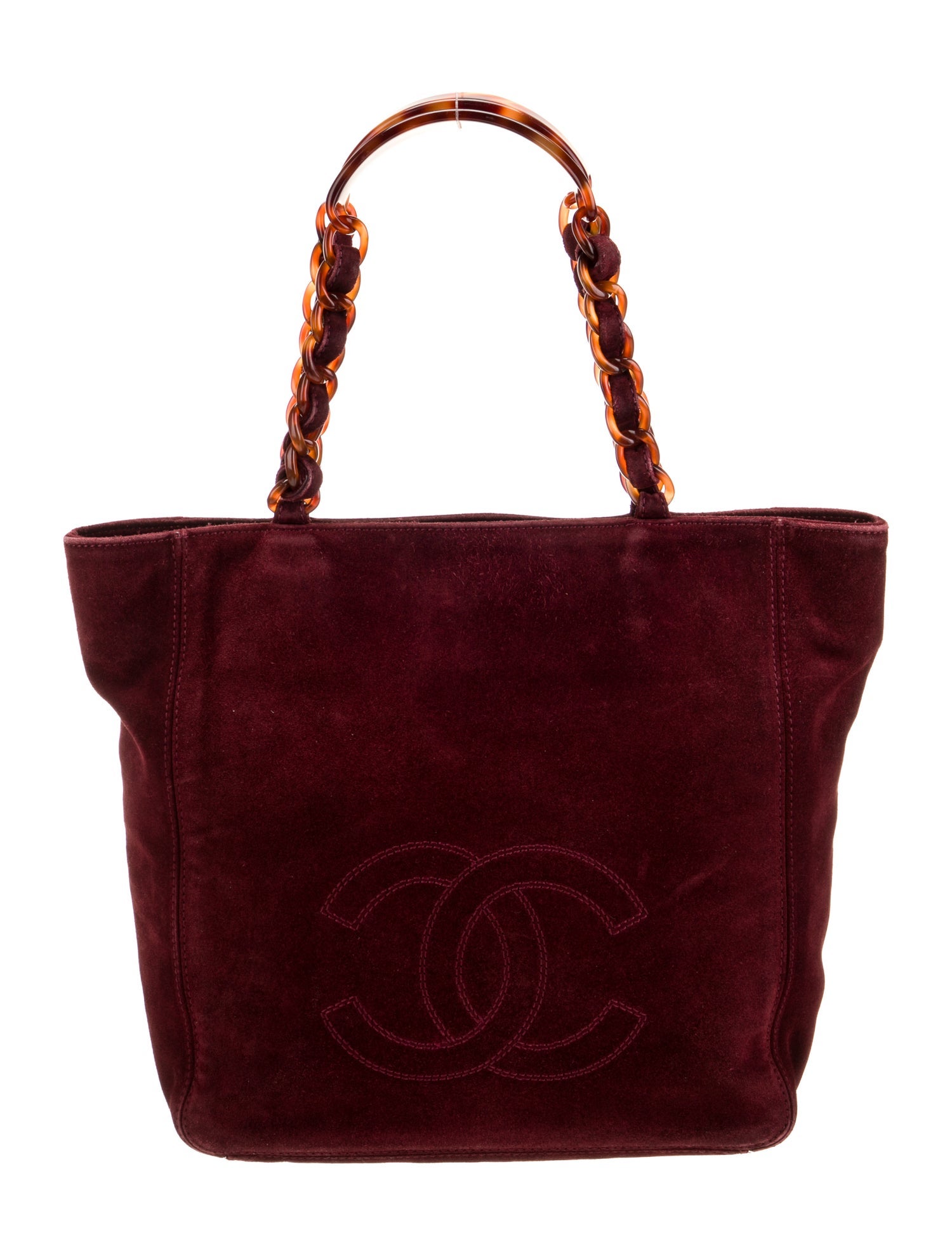 Chanel Suede CC Tote