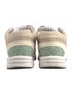 Chanel Interlocking CC Logo Suede Sneakers