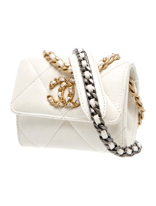 Chanel 19 Card Holder on Chain