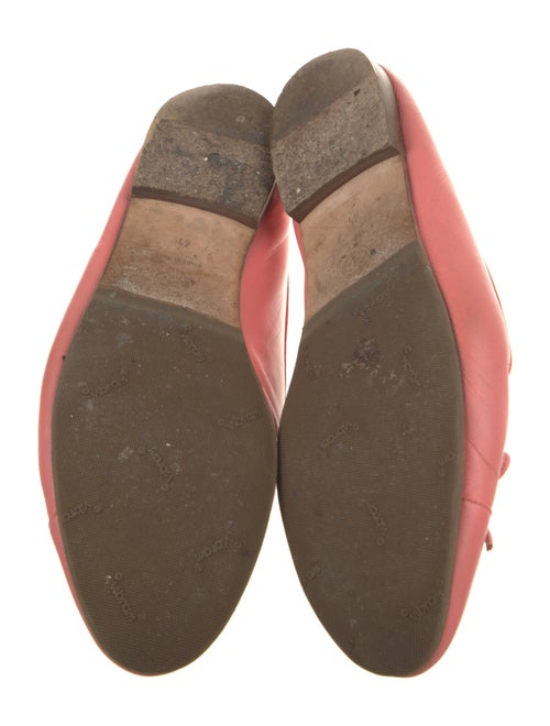 Chanel Interlocking CC Logo Leather Ballet Flats