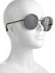 Chanel Interlocking CC Logo Round Sunglasses