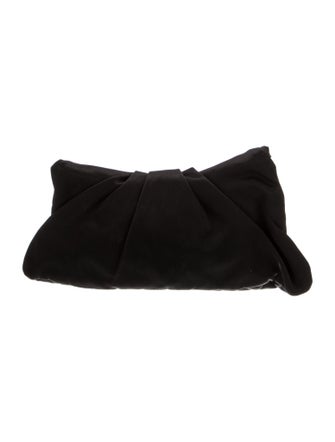 Chanel Satin Half Moon Clutch