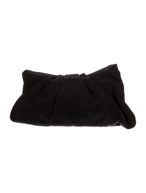 Chanel Satin Half Moon Clutch