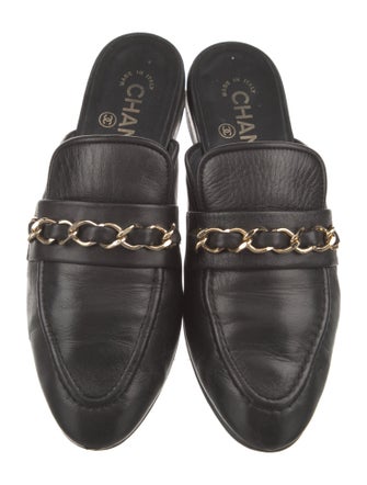 Chanel 2020 Interlocking CC Logo Mules