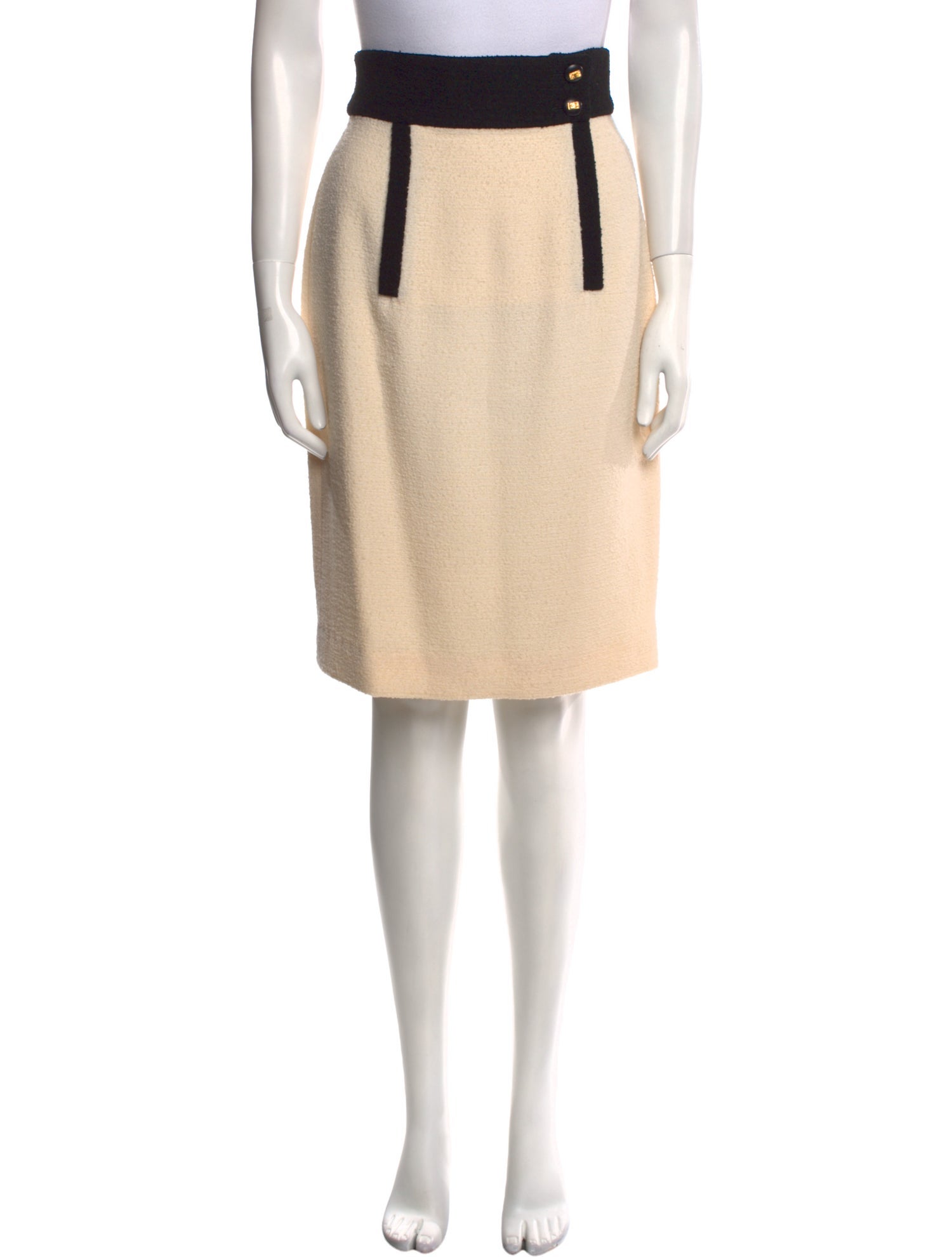 Chanel 1992 Knee-Length Skirt